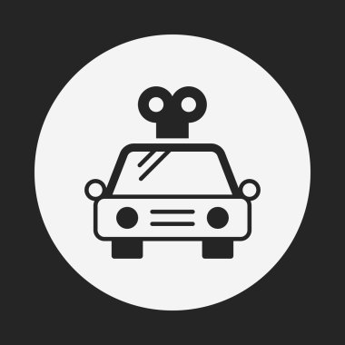 Bebek oyuncak araba simgesi