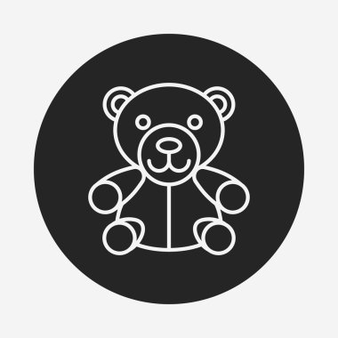 ayı bebek satırı simgesi