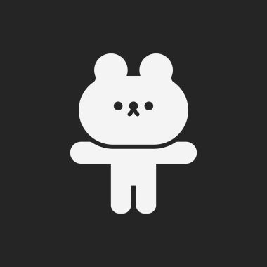 tavşan bebek simgesi