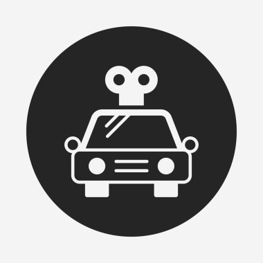 Bebek oyuncak araba simgesi