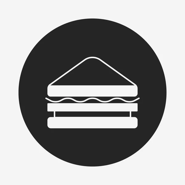 Значок бутерброда — стоковый вектор