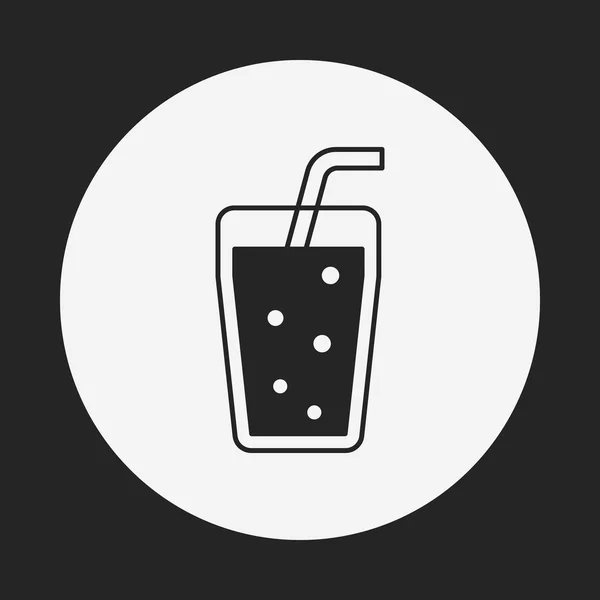 Икона напитка — стоковый вектор