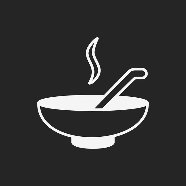 Soup icon — Stock Vector