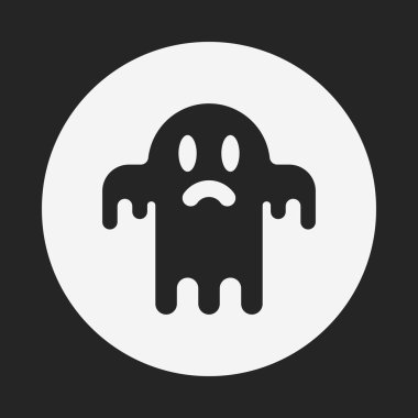 Halloween canavar simgesi