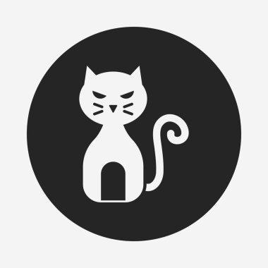 Cadılar Bayramı kedi simgesi