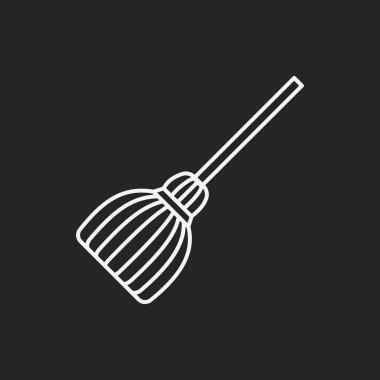 Cadı süpürge çizgisi simgesi