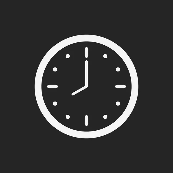 Icono del reloj — Archivo Imágenes Vectoriales