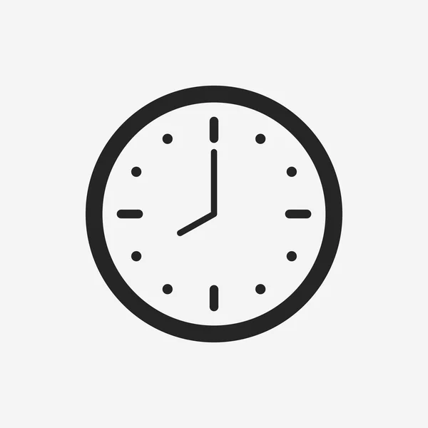 Icône d'horloge — Image vectorielle