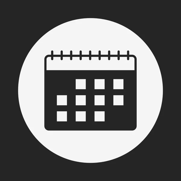 Pictogram van de kalender — Stockvector