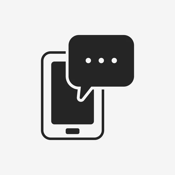 Telefoonpictogram — Stockvector