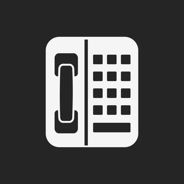 Телефон значок — стоковый вектор
