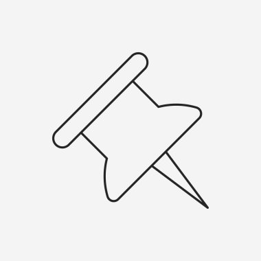 İğne çizgi simgesine bas