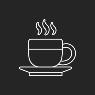 sıcak kahve satırı simgesi