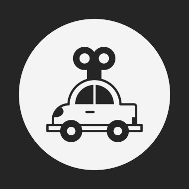 oyuncak araba simgesi