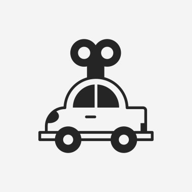 oyuncak araba simgesi