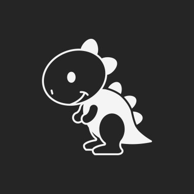 oyuncak dinozor bebek simgesi