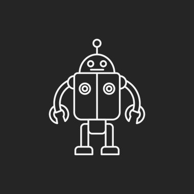 oyuncak robot simgesi