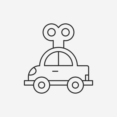 oyuncak araba simgesi