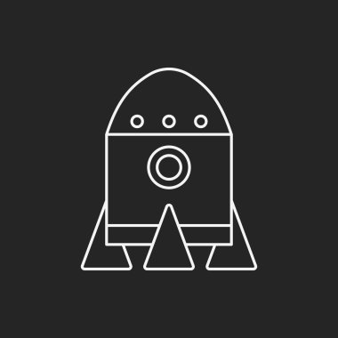 oyuncak roket simgesi