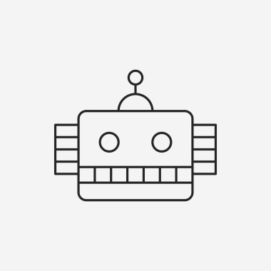 oyuncak robot simgesi