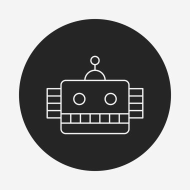 oyuncak robot simgesi