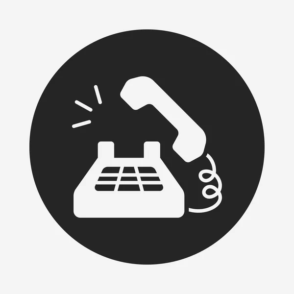 Telefoonpictogram — Stockvector