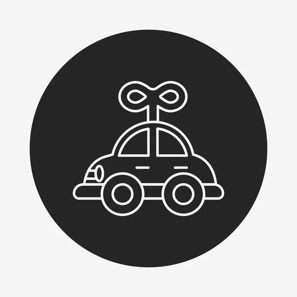 Hračka auto ikona — Stockový vektor