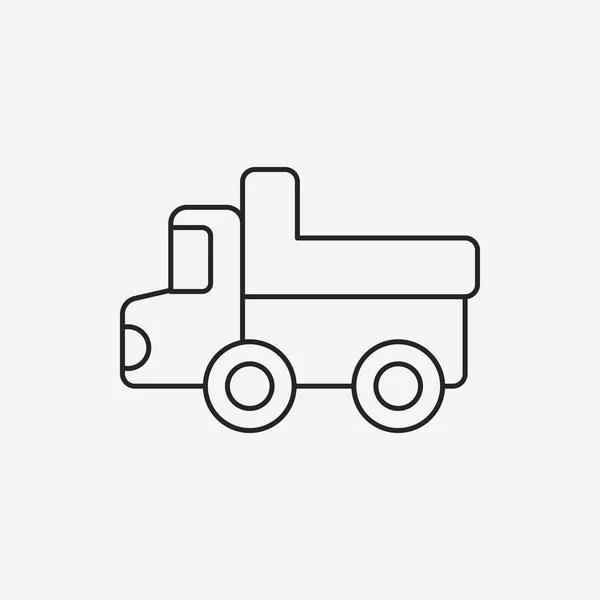 Juguete coche icono — Vector de stock