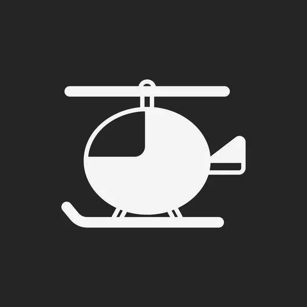 Juguete helicóptero icono — Vector de stock