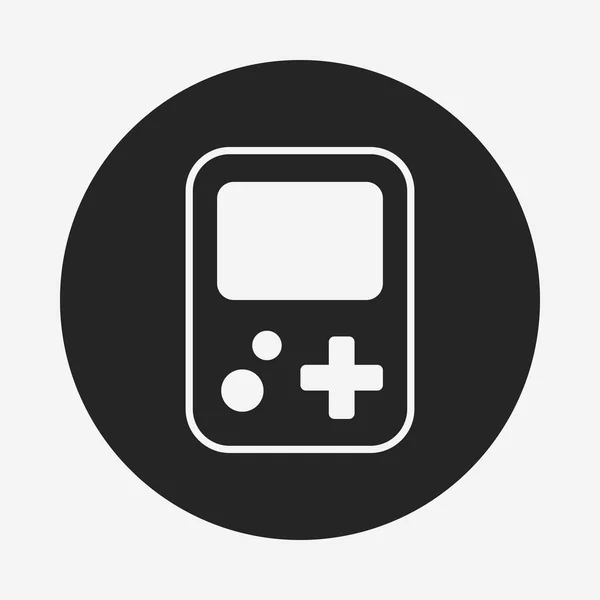 Juguete juego consolas icono — Vector de stock
