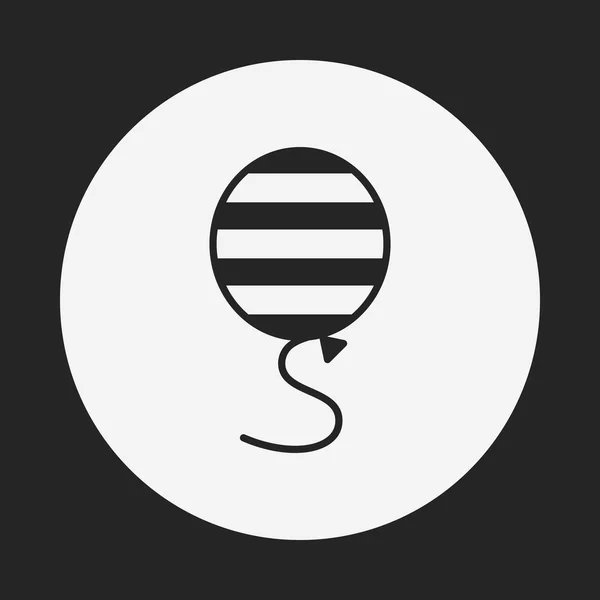 Speelgoed ballon pictogram — Stockvector