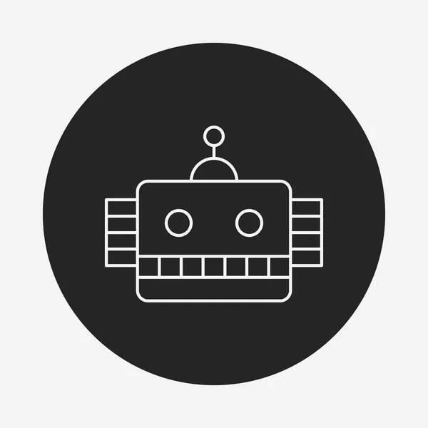 Toy robot icon — Stock Vector