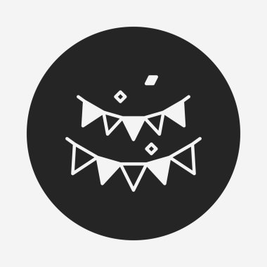 doğum günü kurdele simgesi