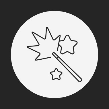 doğum günü kraker satırı simgesi