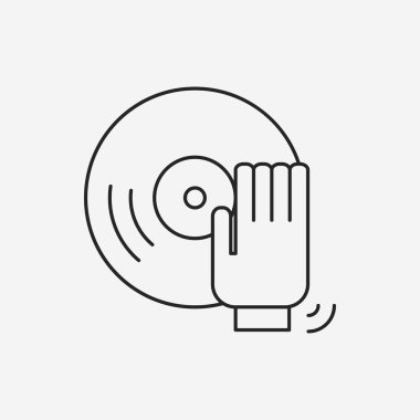 doğum günü partisi müzik satırı simgesi