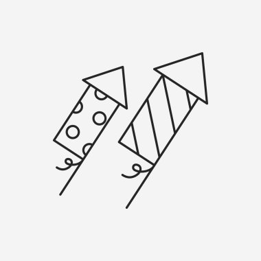 doğum günü kraker satırı simgesi