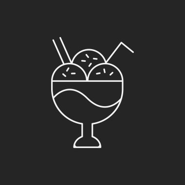 doğum günü içki satırı simgesi