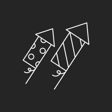 doğum günü kraker satırı simgesi