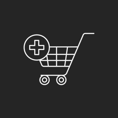 Web alışveriş sepeti satırı simgesi