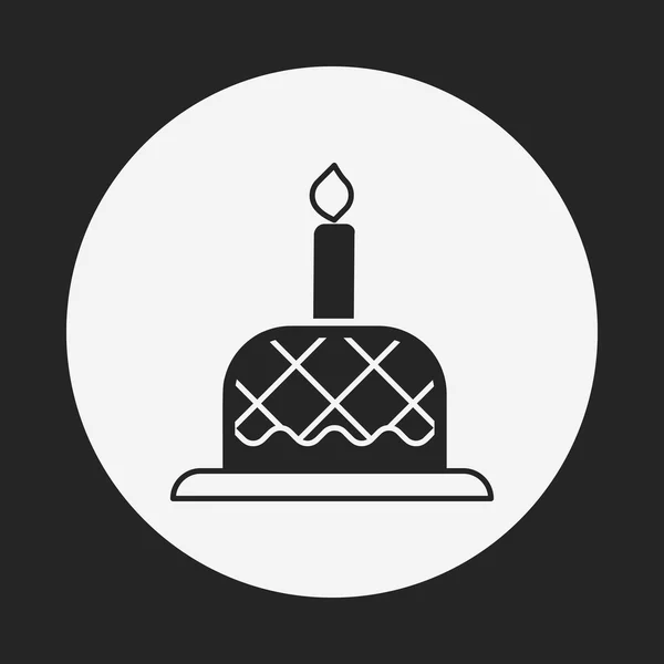 Födelsedagen karaktär ikon — Stock vektor