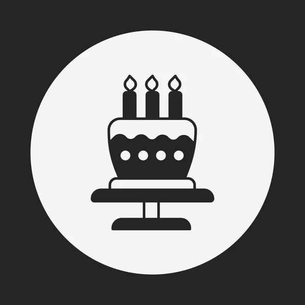 Icono de carácter de cumpleaños — Archivo Imágenes Vectoriales