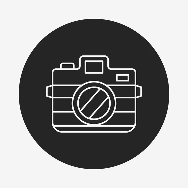 Camera line icon — Stock Vector
