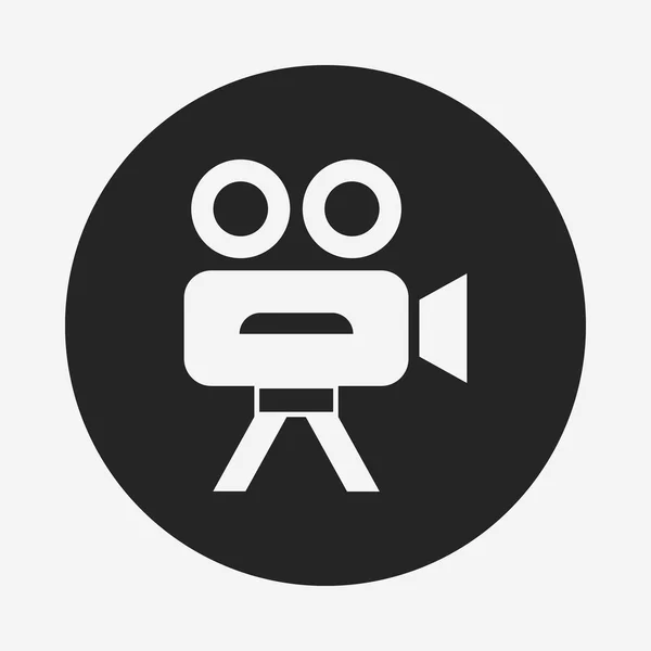 Εικονίδιο βίντεο κάμερα — Διανυσματικό Αρχείο