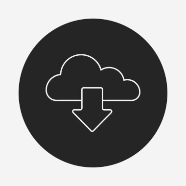 i-bulut satırı simgesi