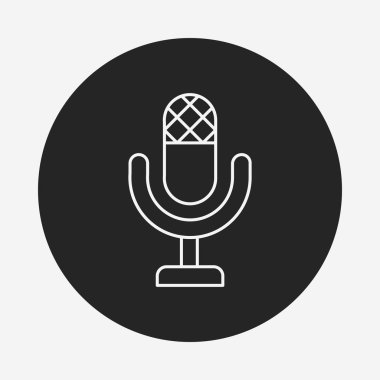 ses kayıt satırı simgesi