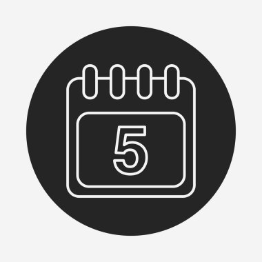 Takvim satırı simgesi