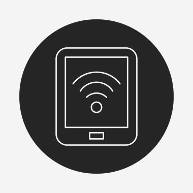 cep telefonu satırı simgesi