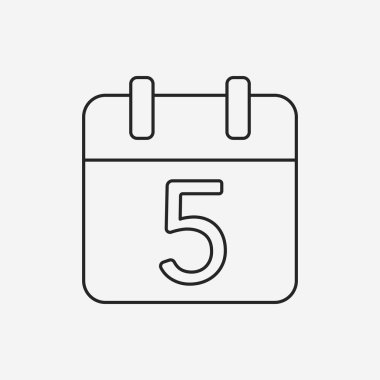 Takvim satırı simgesi