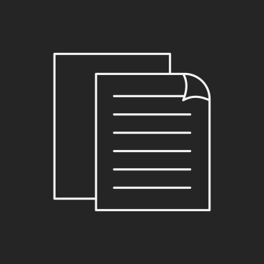 Belge satırı simgesi