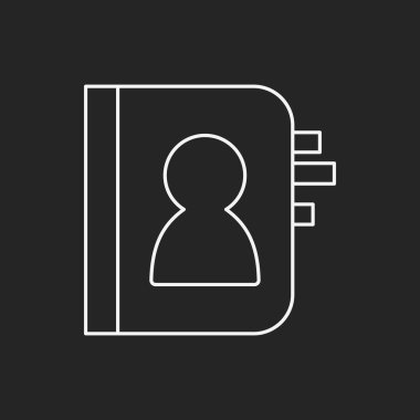 ilgili kişi satırı simgesi